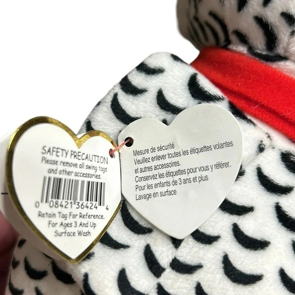 NWT Nester, TY, Beanie Boos ,Christmas 2018., height 10” , width 5”, shimmer.EC - Picture 12 of 14